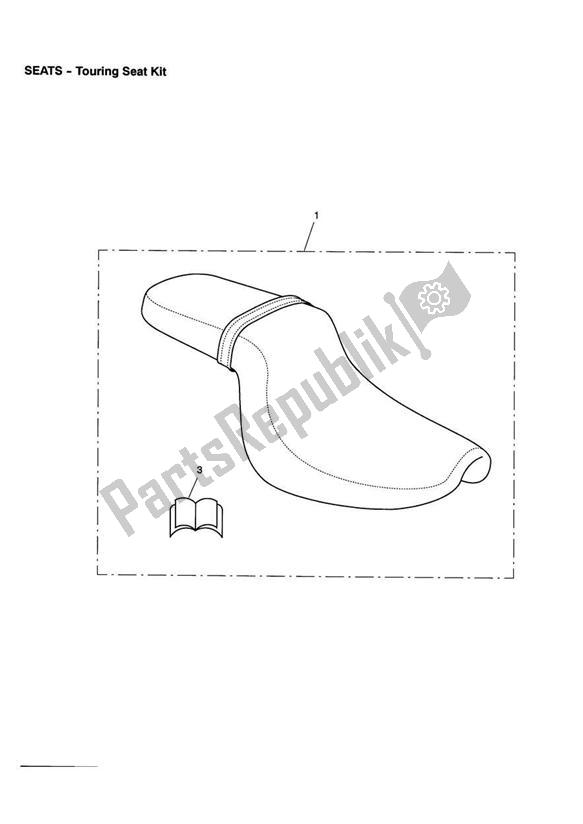 Tutte le parti per il Touring Seat Kit del Triumph America Carburettor 790 2002 - 2007